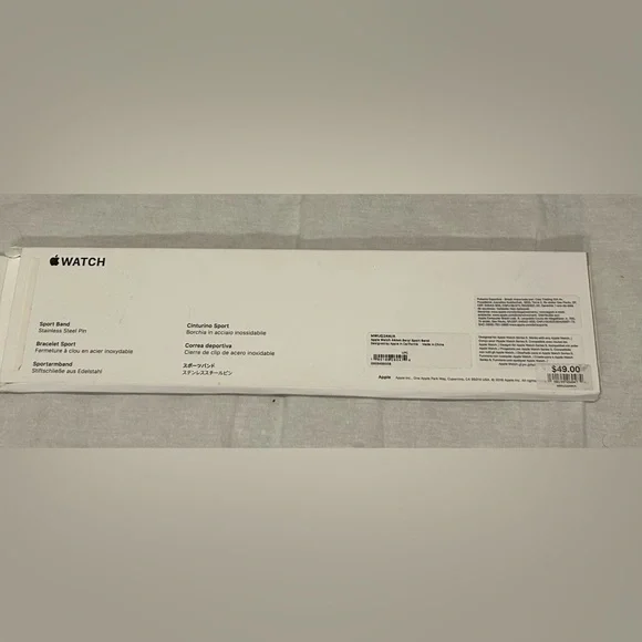 NWT Apple Watch 44mm Sport Band in Green Khaki - Picture 2 of 3